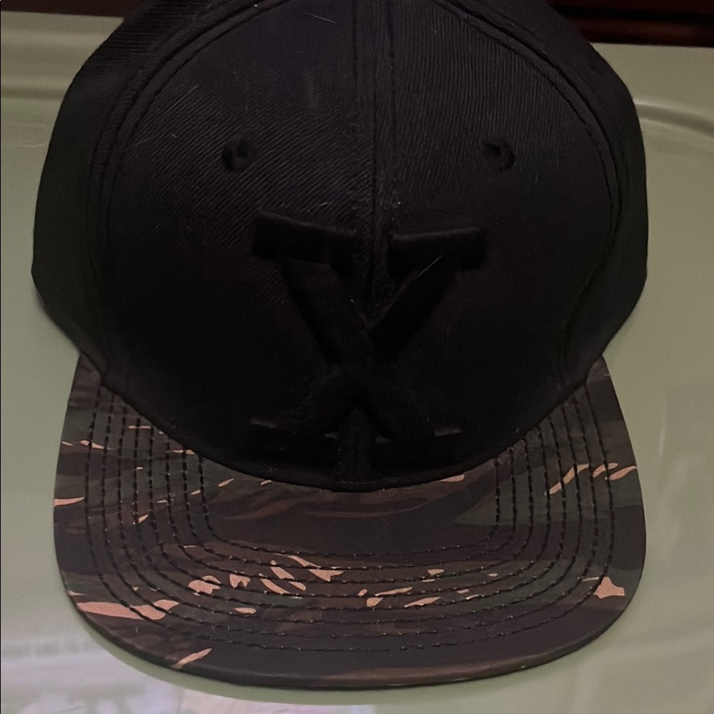 Black and Camouflage Common Union Negro League Baseball League Museum Cap Hat